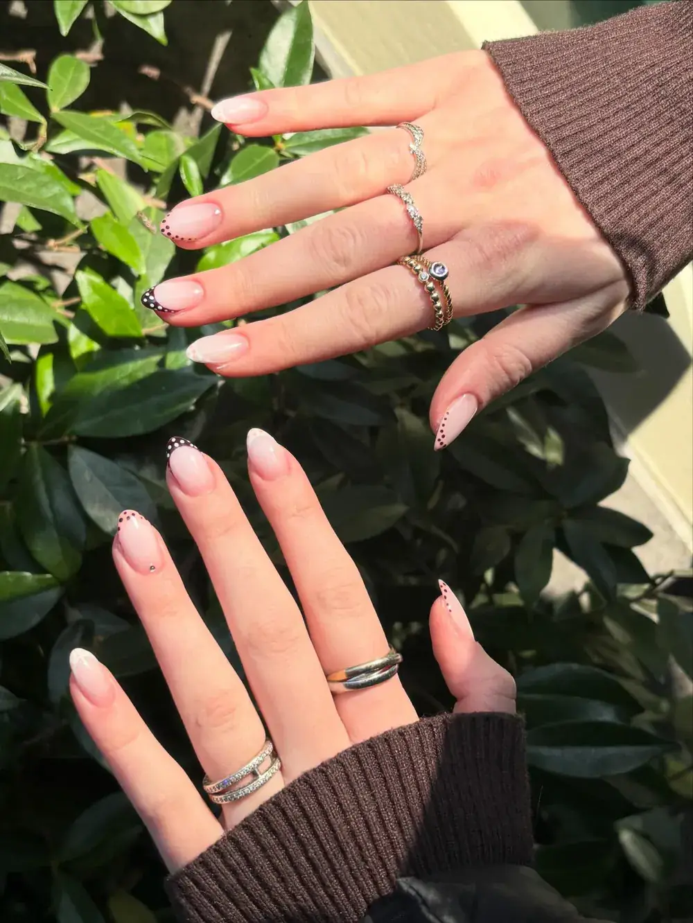 Soft pink almond set by Avalon Nailz